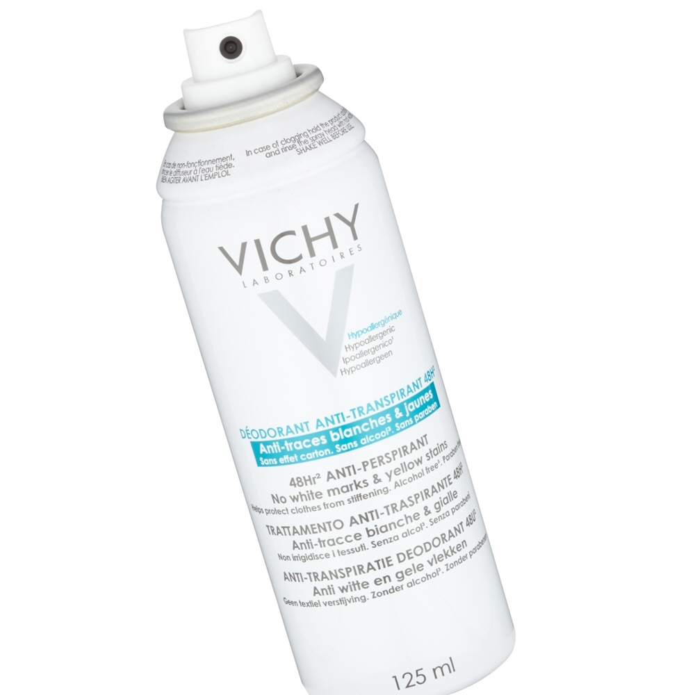 Vichy Deodorant 48 Hour Aerosol 'No Marks' Anti-Perspirant 125ml