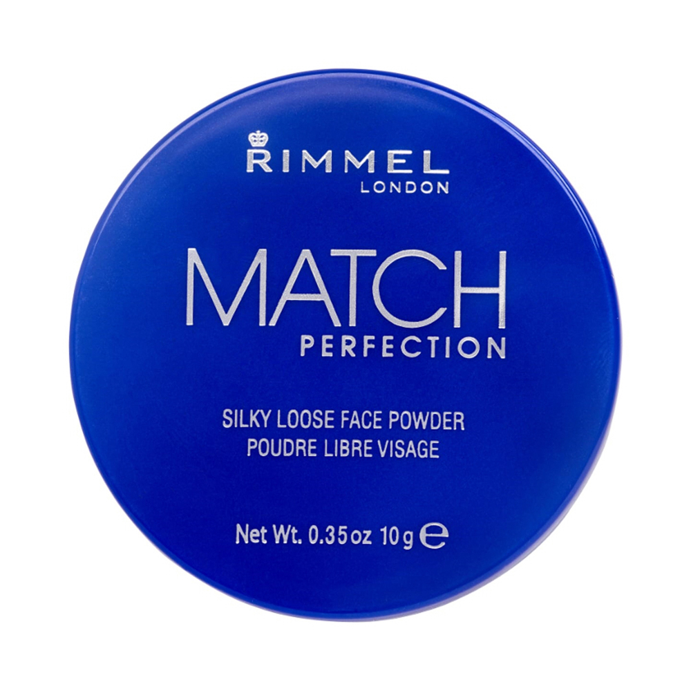 Rimmel London Match Perfection Silky Loose Face Powder Shade 001 Transparent