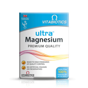 Vitabiotics Ultra Magnesium 375mg Tablets 60s