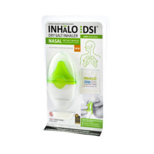 Inhalo Dry Salt Inhaler Nasal Decongestion and Allergy relief
