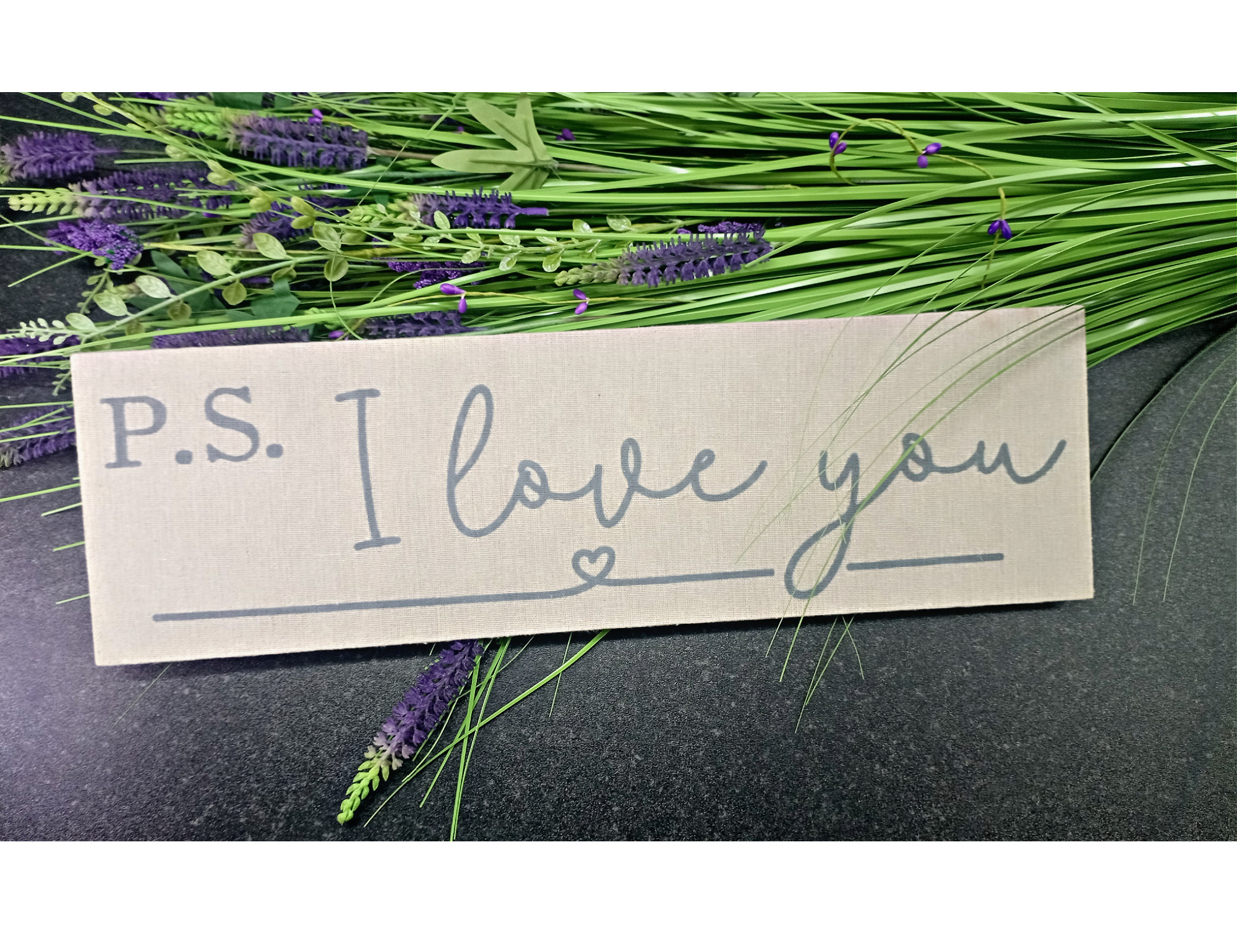 PS.I LOVE YOU PLAQUE