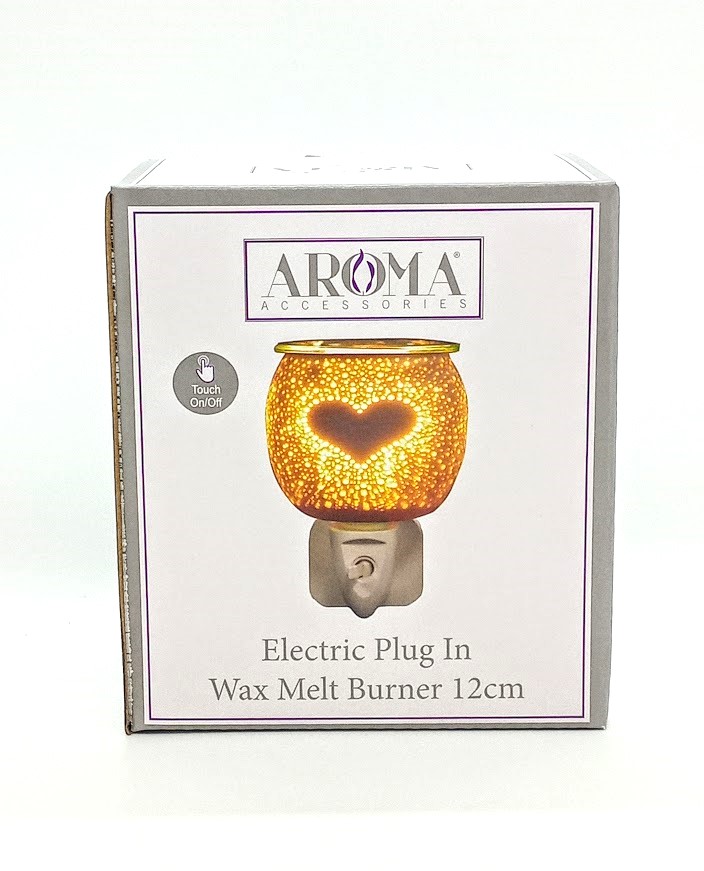 AROMATIZE PLUG IN WH SATIN BURST HRT12CM