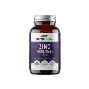 Nutri Nua Zinc Picolinate 15mg 60 capsules