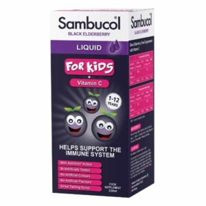 Sambucol Kids Liquid elderberry supplement