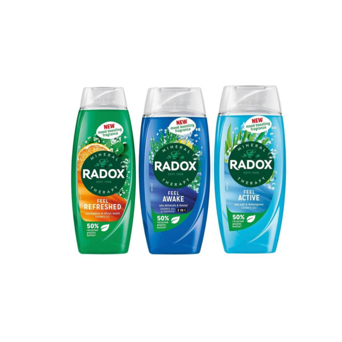 Radox Shower Gel Men Triple Pack - 3 Pack