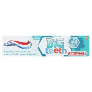 AquaFresh Big Teeth Toothpaste Paste 6 plus 50ml