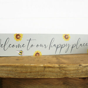 SUNFLOWER BEE PLAQUE