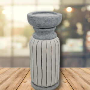 RIBBED CANDLE STICK LARGE