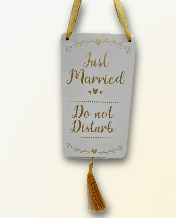 WEDDING DOOR PLAQUE
