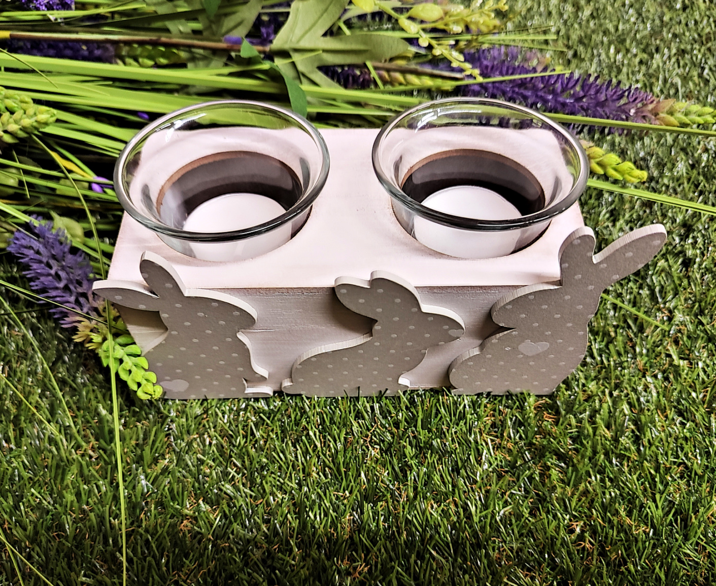 RICHARD LANG BUNNY TEA LIGHT HOLDER