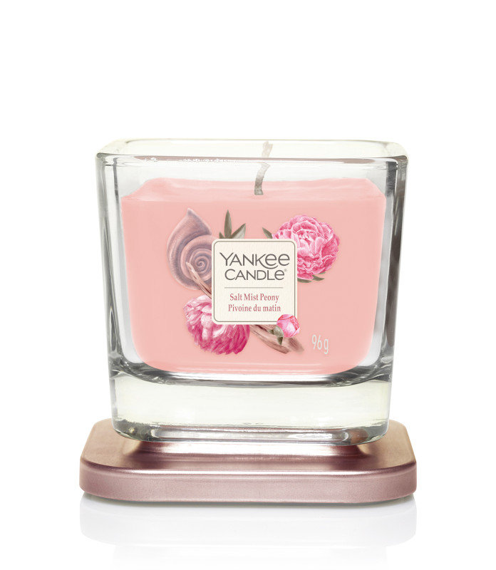 YANKEE CANDLE ELEVATION SMALL JAR SALT MIST PEONY Tully's Castlerea