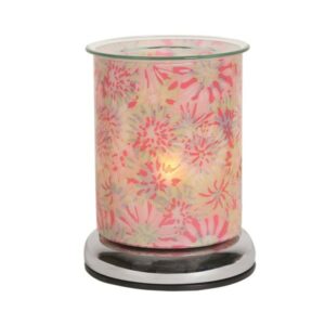 Electric Wax Melt Burner Touch – Pink Burst Floral