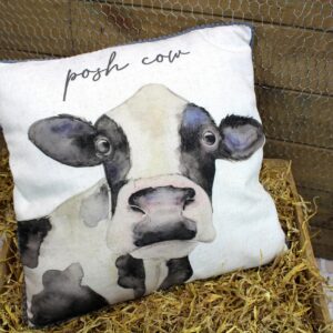 Posh Cow Cushion