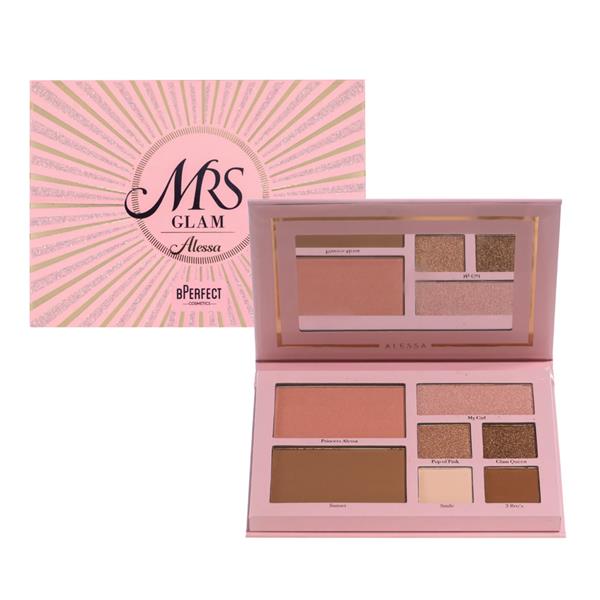 bPerfect MRS GLAM ALESSA PALETTE