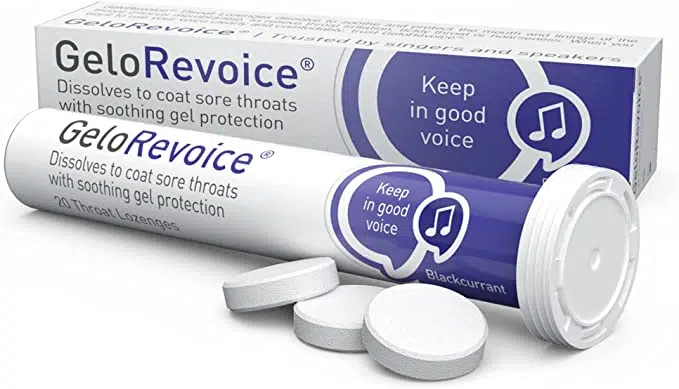 GeloRevoice Throat Lozenges X 20 - Blackcurrant