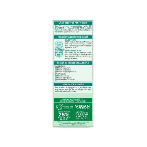 Hyaluronic Aloe Hydrating Serum Garnier