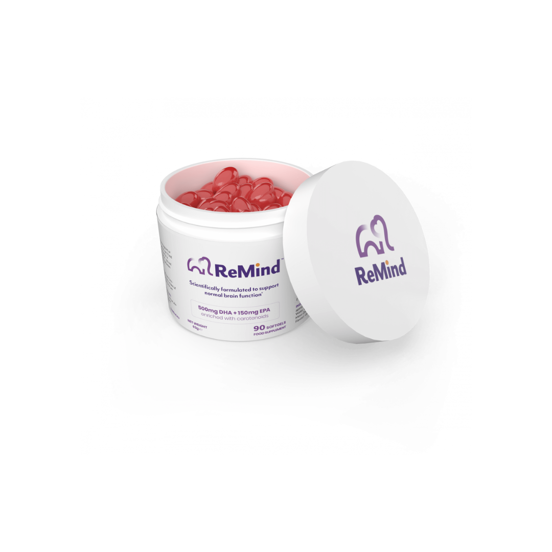 ReMind 500mg DHA+150mg EPA 90 Capsules