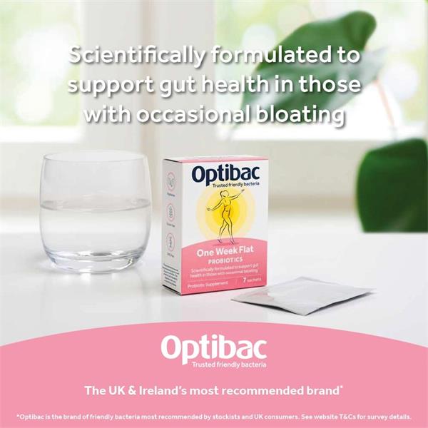 Optibac Probiotics One Week Flat