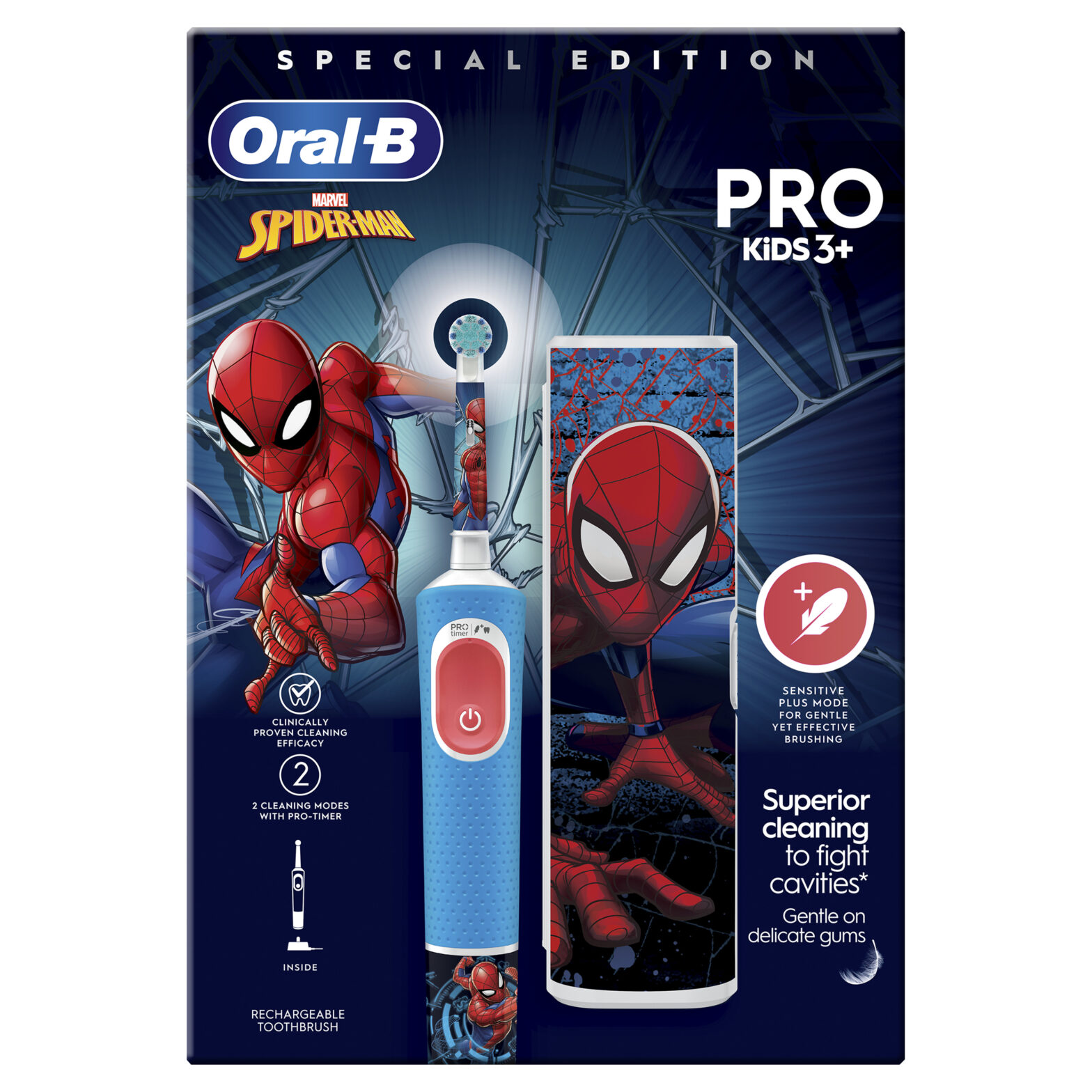 Spider-Man Kids Toothbrush Set | Tully's Castlerea