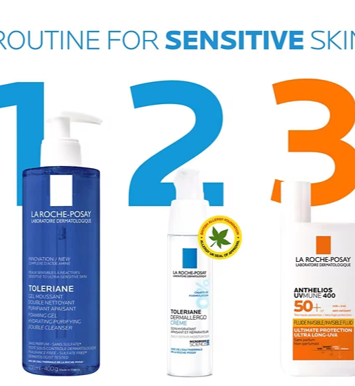 La Roche Posay TOLERIANE Foaming Gel Double Cleanser 400ml