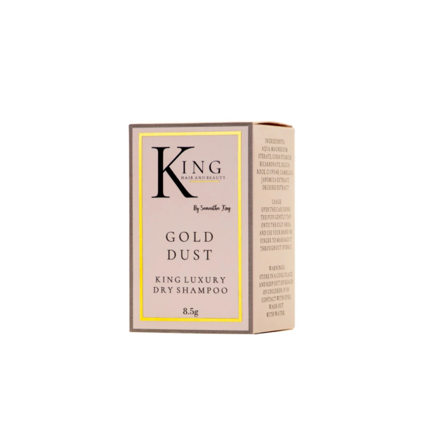 King Hair & Beauty Gold Dust Dry Shampoo 8.5g