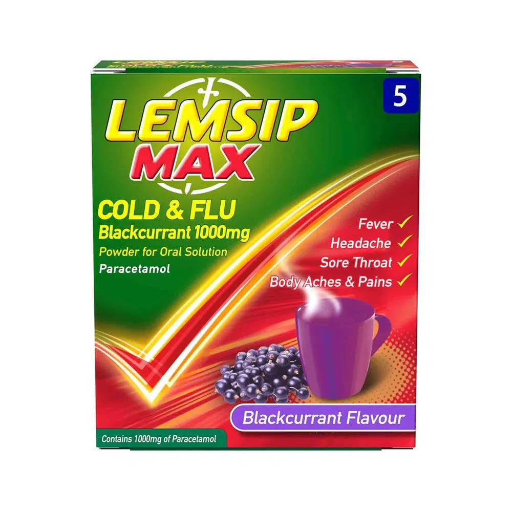 Lemsip Blackcurrant Cold Relief
