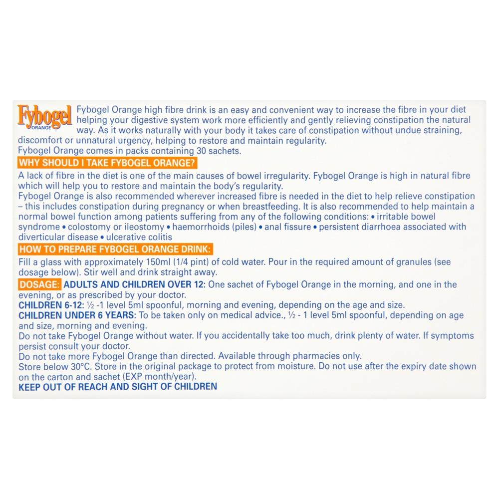 FybogelOrange (30 Pack)