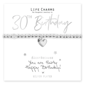 Elegant 30th Birthday Bracelet