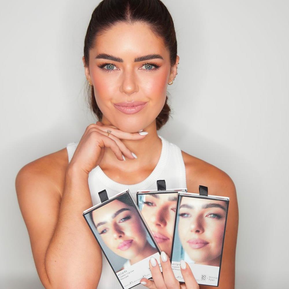SOSU Cosmetics X BONNIE RYAN #1 LIP KIT - NUDE PINK
