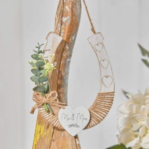 Bespoke Wedding Horseshoe Charm