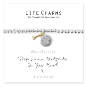 Silver Dog Lover Bracelet