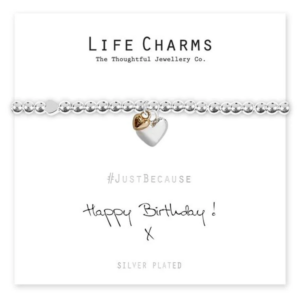 Elegant Birthday Heart Bracelet