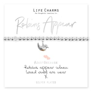 Elegant Robin Charm Bracelet