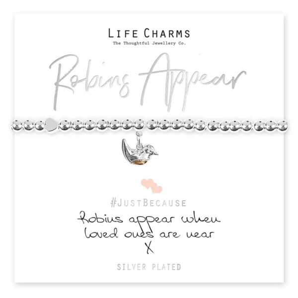 Elegant Robin Charm Bracelet