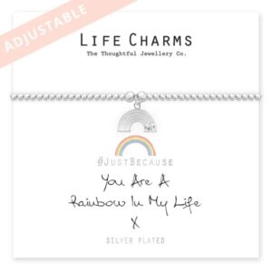 Life Charms Rainbow Bracelet