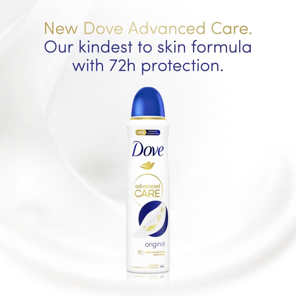 Dove Advanced Care Original Anti-perspirant Deodorant Spray 200ml