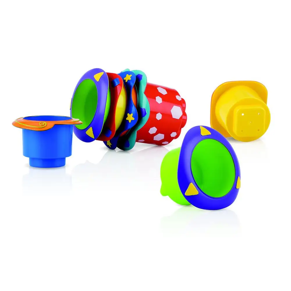 Nuby Stacking Bath Cups