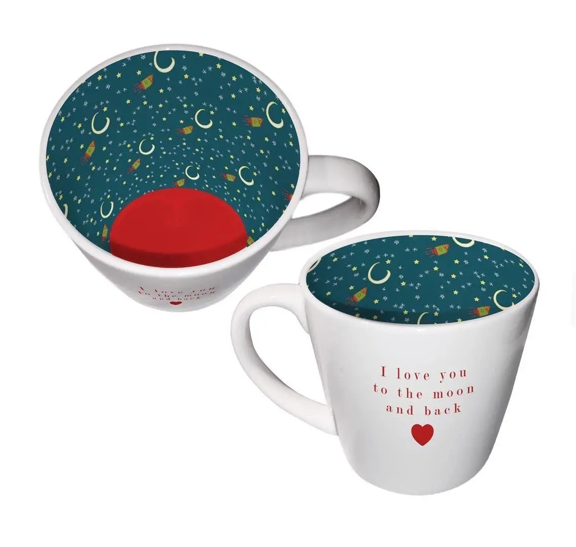 Moon and Back Love Mug