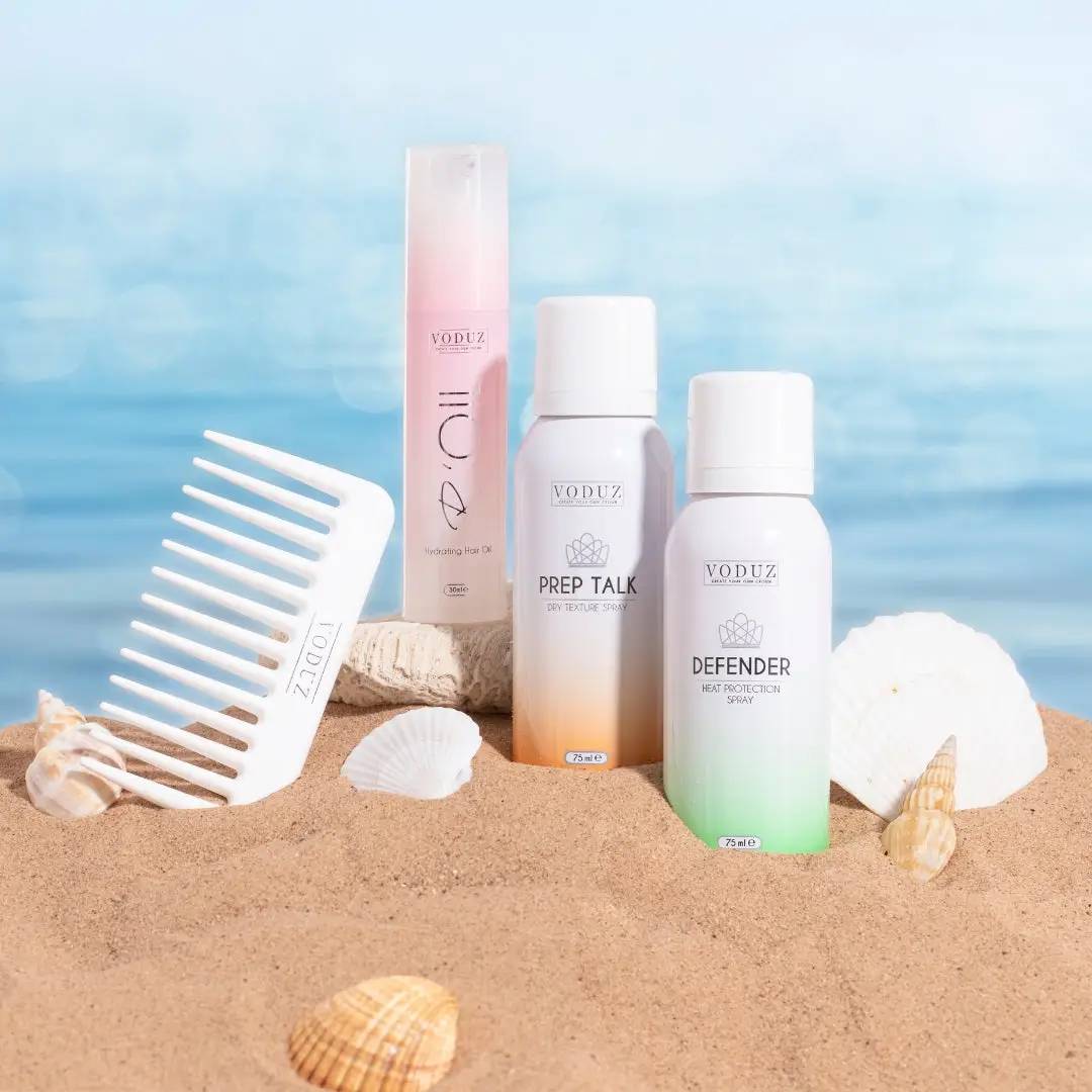 Travel hair care set