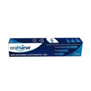 oraNurse unflavoured toothpaste 1450ppm