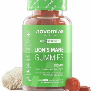 Novomins Lion’s Mane Gummies 60s