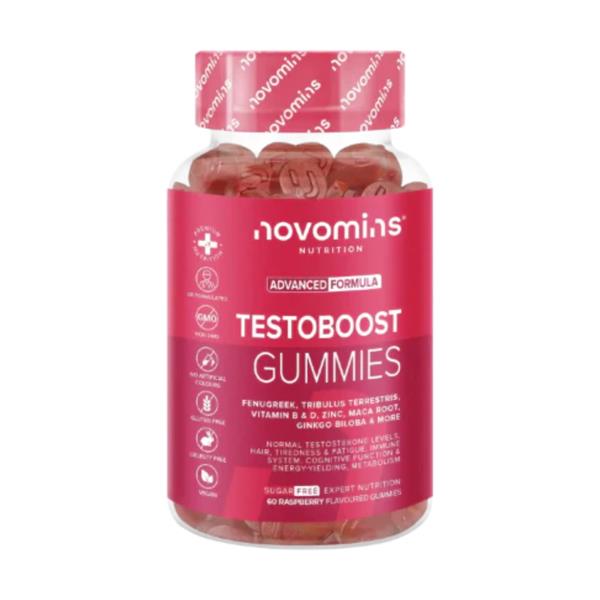 Raspberry testosterone support gummies