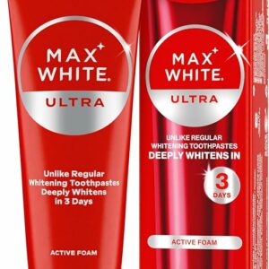 Colgate whitening foam toothpaste