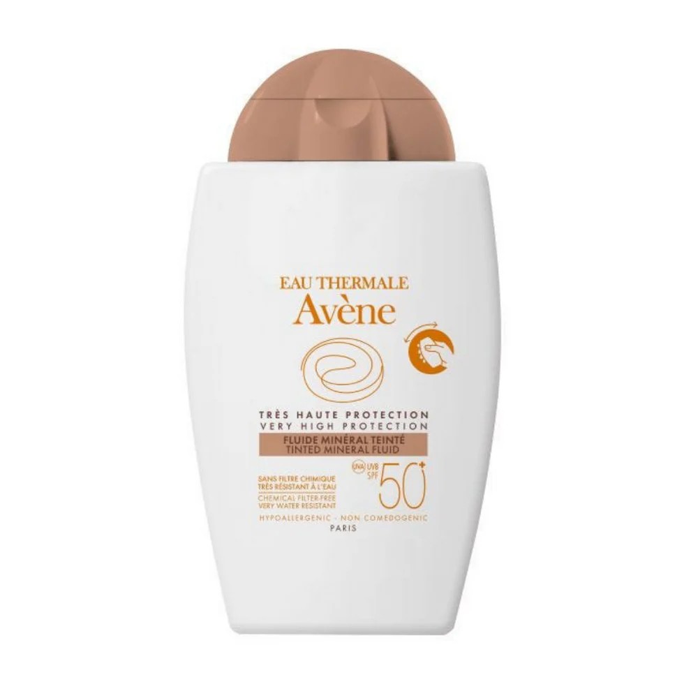 Avène tinted mineral fluid