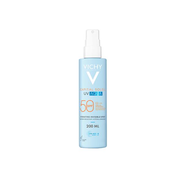Vichy SPF50 hydrating spray